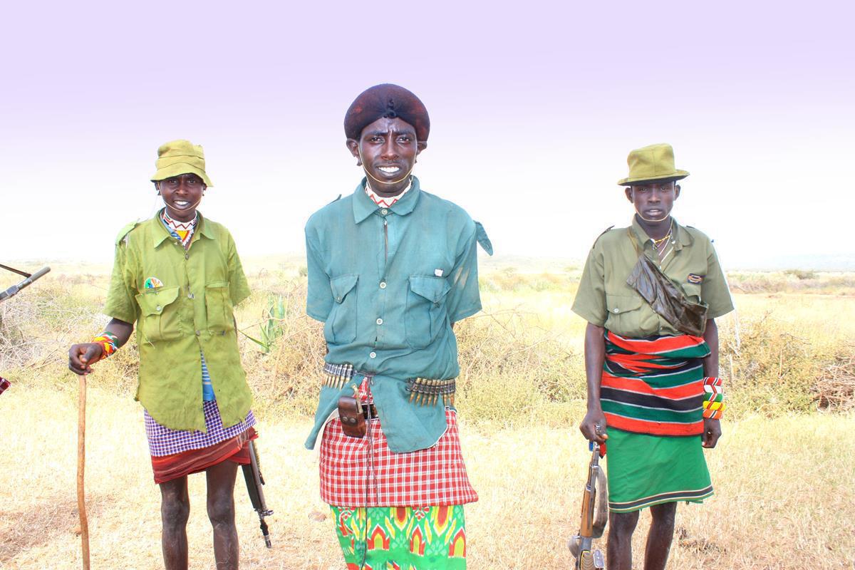 Samburu cattle herders. 