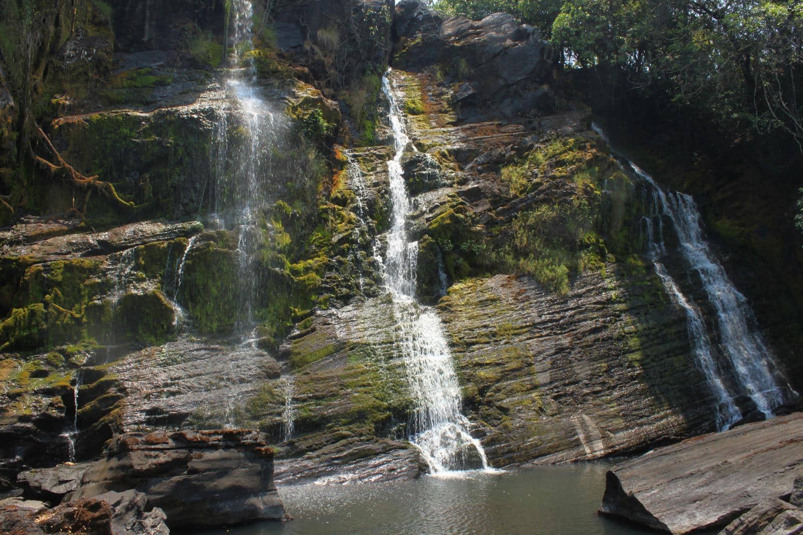 Nyambwezu is one of the many lesser known falls of Zambia.