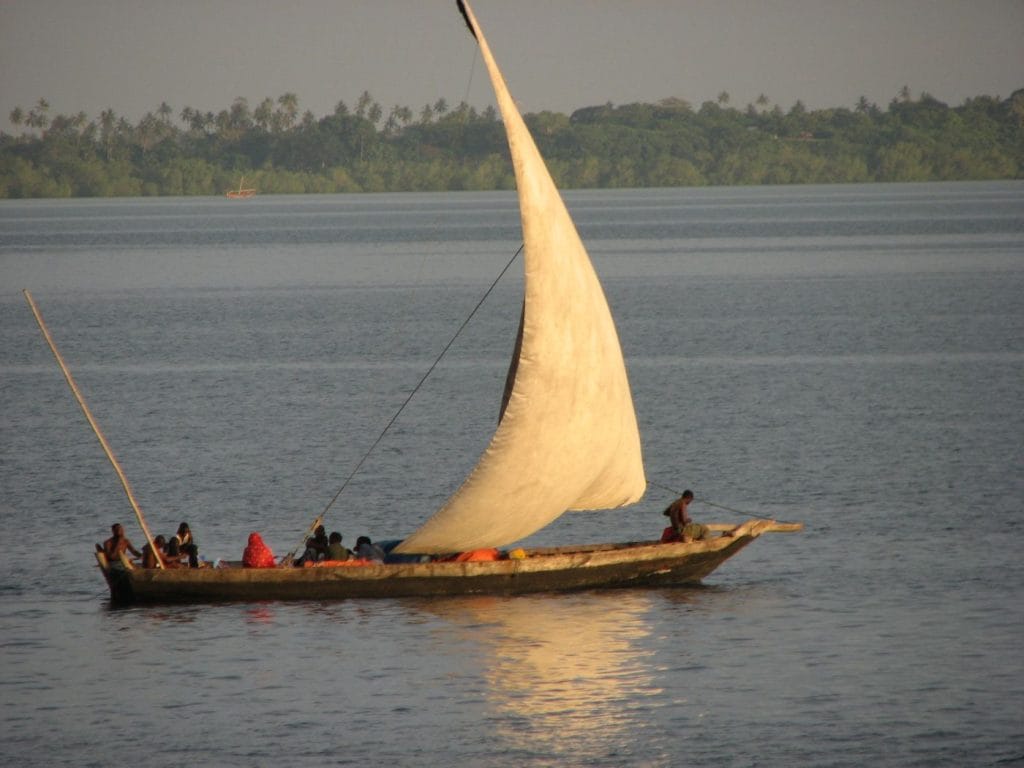 a traditional dhow